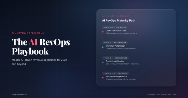 The AI RevOps Playbook: What Changes and What Doesn't in 2026